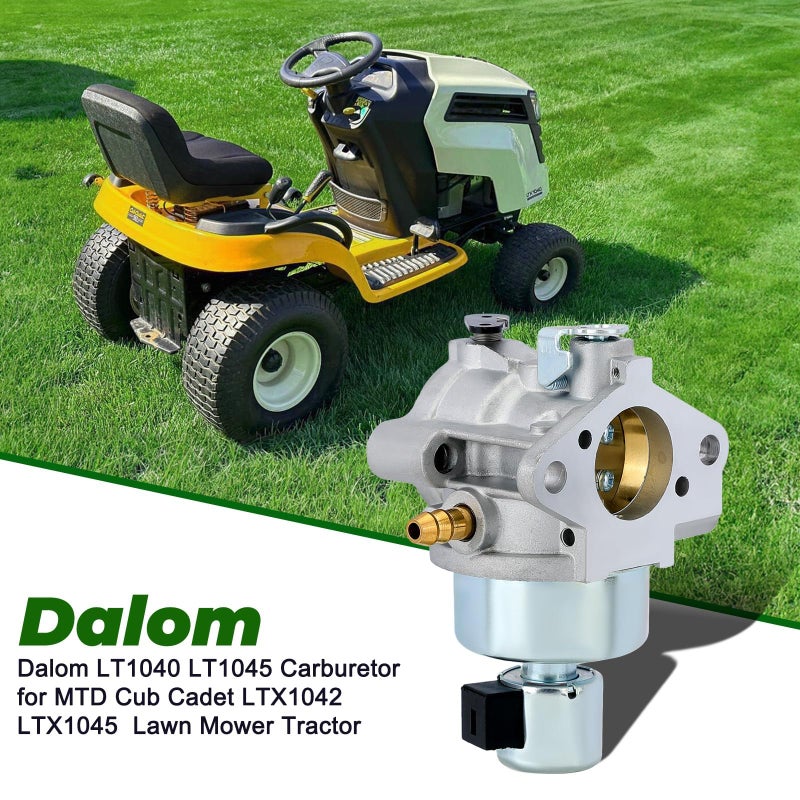Dalom LT1040 LT1045 Carburetor for MTD Cub Cadet LT1040 LT1045 LTX1042 LTX1045 i1042 RZT42 LH4600H Lawn Mower Tractor Replace Kohler 20 853 33 20 853 33-S - Image 2